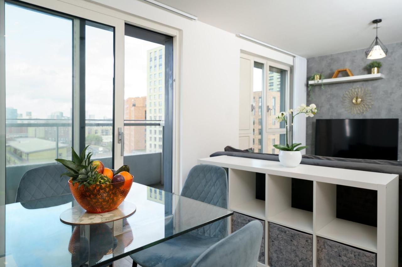 Appartement Stylish Fully-equipped One Bedroom With Extra Sofa Bed, Free Secure Parking, Onsite Gym, 24hr Security & Concierge